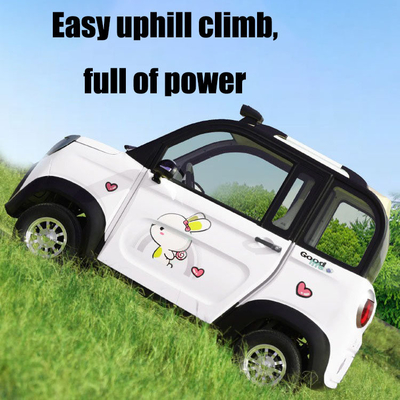 Hanpu 2024 4 posti mini-auto elettrica 4 ruote EV Tuk-Tuk per viaggi di passeggeri a bassa velocità