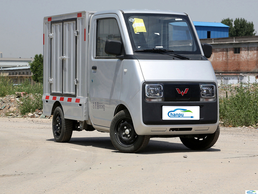 Camionetto elettrico Wuling E10 2023 con sterzo a sinistra e cassa di carico speciale