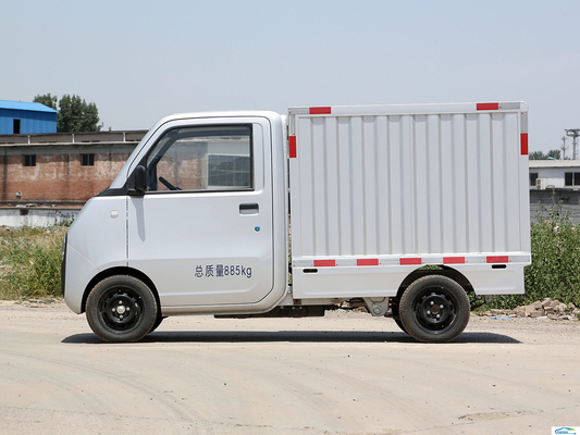 Camionetto elettrico Wuling E10 2023 con sterzo a sinistra e cassa di carico speciale