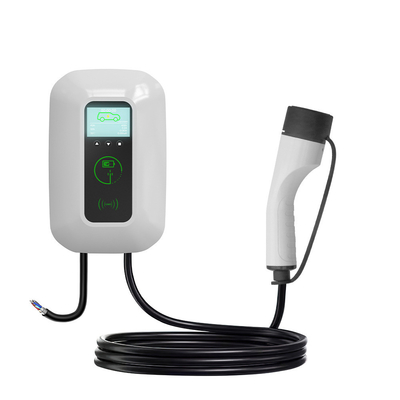 22KW CCS pneumatico 2 stazione di ricarica standard europea a corrente alternata a parete con design compatto