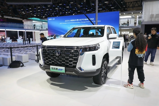 Changan Lantuozhe Mini Pickup EV Il 405KM Ride-On EV elettrico per veicoli energetici