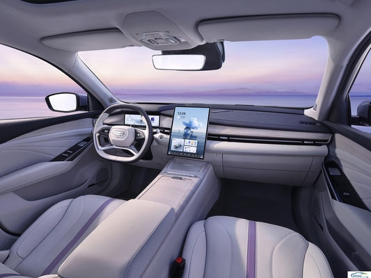 Regolazione manuale del sedile del conducente Hybrid a gas-elettrico Xingrui L Auto commerciale per Geely
