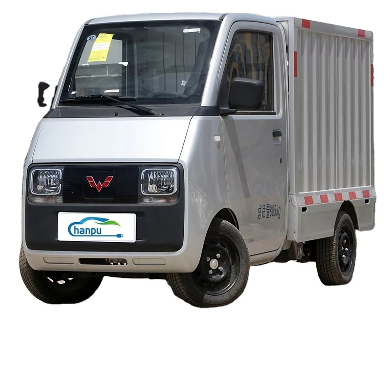 Camionetto elettrico Wuling E10 2023 con sterzo a sinistra e cassa di carico speciale
