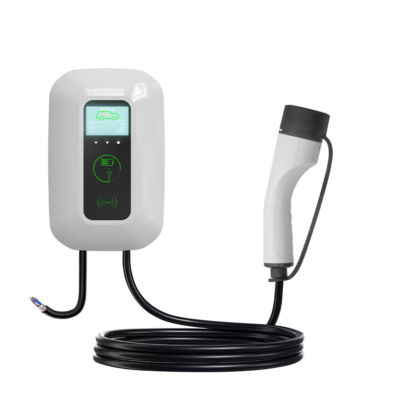 22KW CCS pneumatico 2 stazione di ricarica standard europea a corrente alternata a parete con design compatto